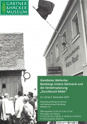 Saved Heritage: Bamberg&rsquo;s Lower Market Garden
